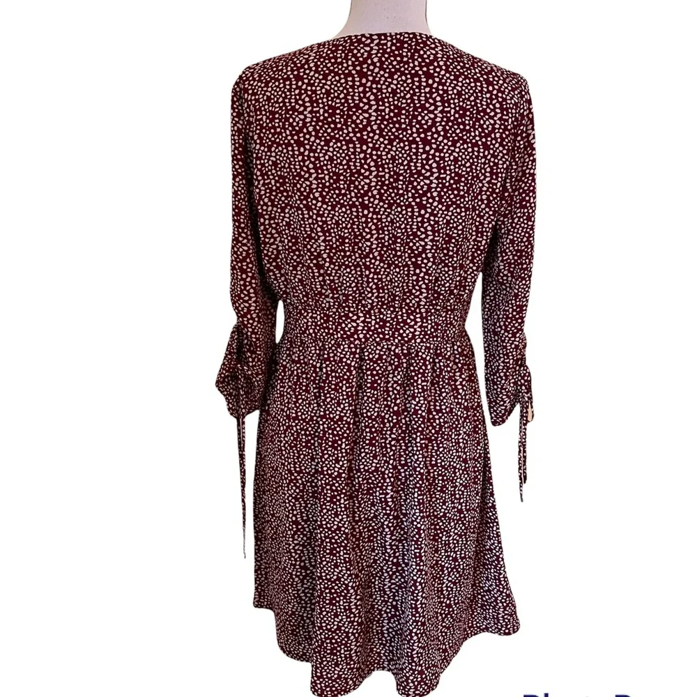 Listicle Dot Dress M